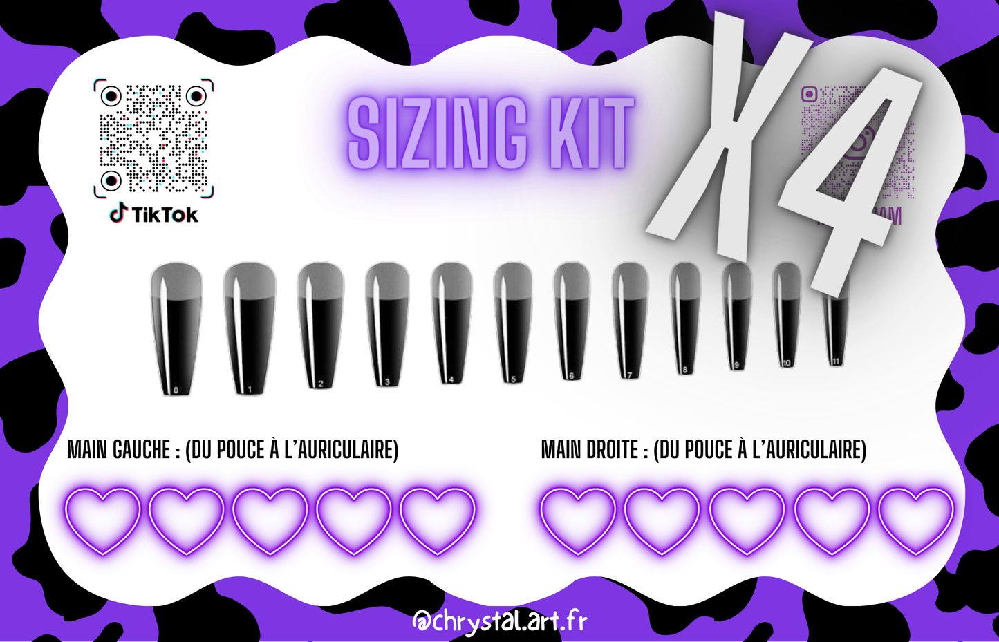 Pack sizing kit longueur XS