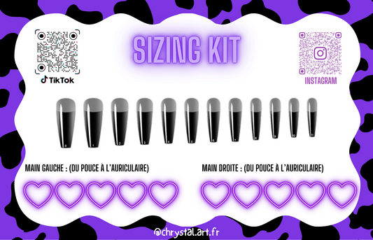 Sizing kit